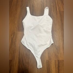 Good American White Bodysuit